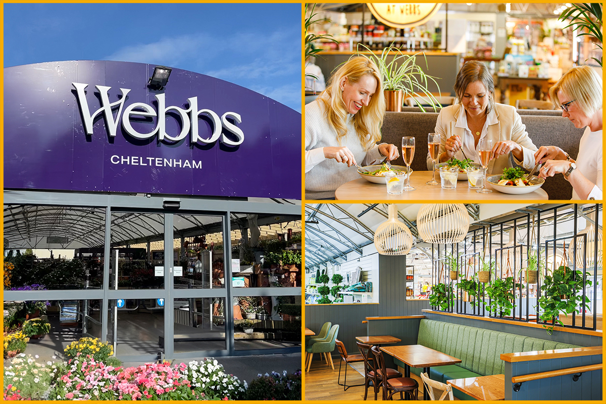 Webbs Cheltenham interior and exterior